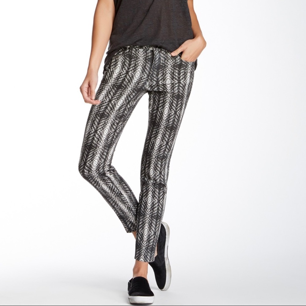 Joe's Jeans Super Chick Snakeskin Skinny Jeans